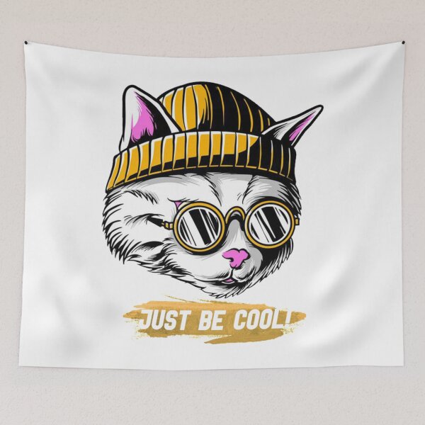 Item preview, Cool funny young cat wearing glasses Essential  designed and sold by BibianafRossi.