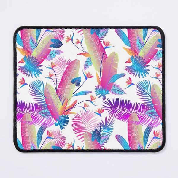 Item preview, Pink neon tropical leaves of palm designed and sold by IrinaVaneeva.