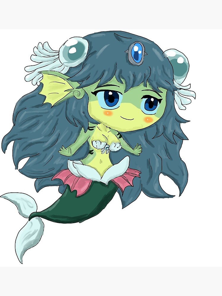 Giga Mermaid Waifu Fan Art