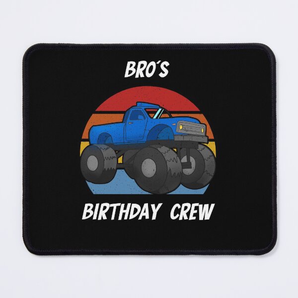 Item preview, Bro's Birthday Crew. Birthday Boy Monster Truck design for boys. designed and sold by 5lav.