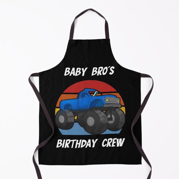 Item preview, Baby Bro's Birthday Crew. Birthday Boy Monster Truck design for boys.  designed and sold by 5lav.