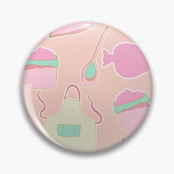 Item preview, Pink Baking Goods Pastel Pattern designed and sold by 22tenDesign.