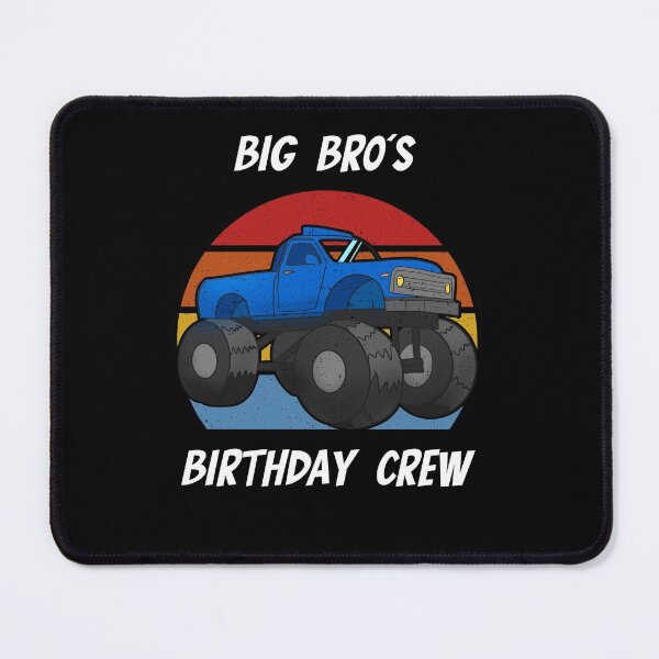Item preview, Big Bro's Birthday Crew. Birthday Boy Monster Truck design for boys. designed and sold by 5lav.