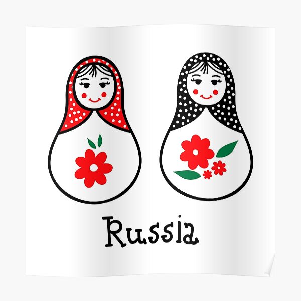 Russian dolls Poster