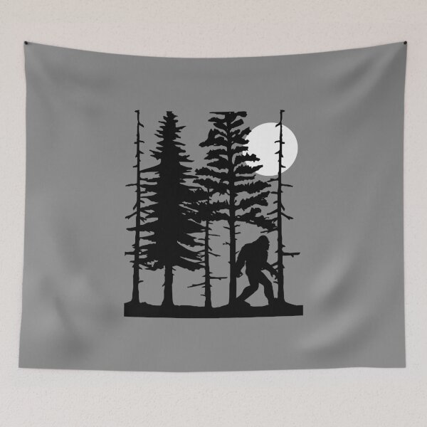 Item preview, Bigfoot Hiding in Forest designed and sold by danieljames11.