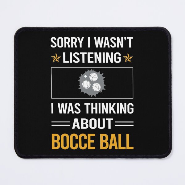 Item preview, Funny Listening Bocce Ball Bocci Boccie designed and sold by jiggleterrified.