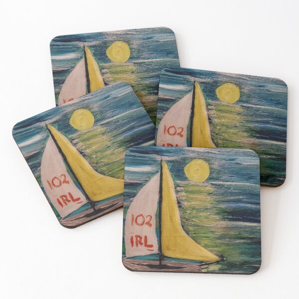 Item preview, Irish sail boat competing designed and sold by kkartwork.