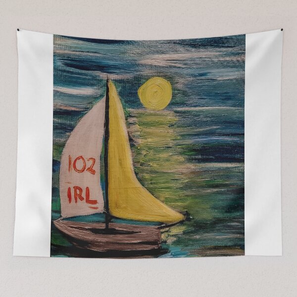 Item preview, Irish sail boat competing designed and sold by kkartwork.