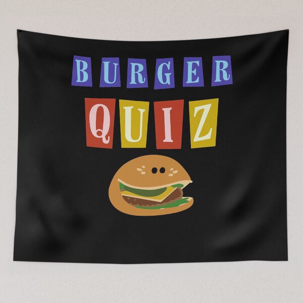 Item preview, Burger quizz new logo Classic designed and sold by DonnieThompson.