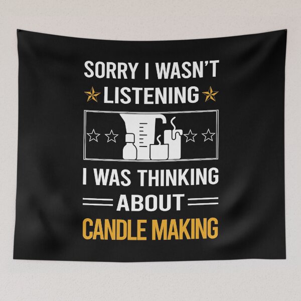 Item preview, Funny Listening Candle Making Candles designed and sold by jiggleterrified.