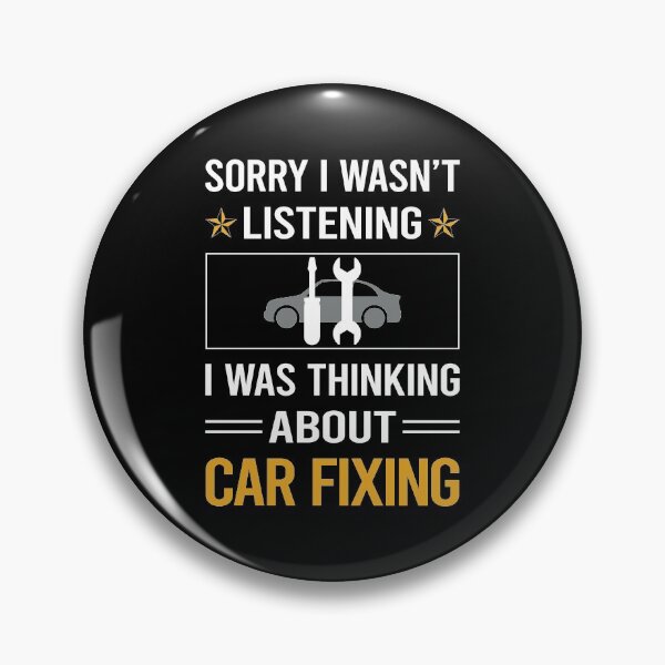 Item preview, Funny Listening Car Fixing designed and sold by jiggleterrified.