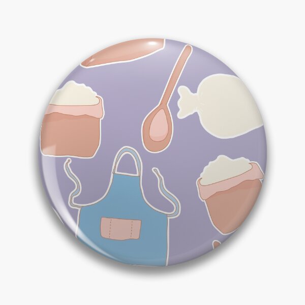 Item preview, Lilac Baking Goods Pastel Pattern designed and sold by 22tenDesign.