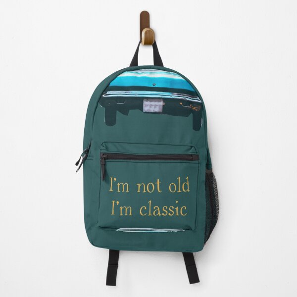 Item preview, I'm not old I'm a  classic with blue retro car designed and sold by InnaMGraphic.