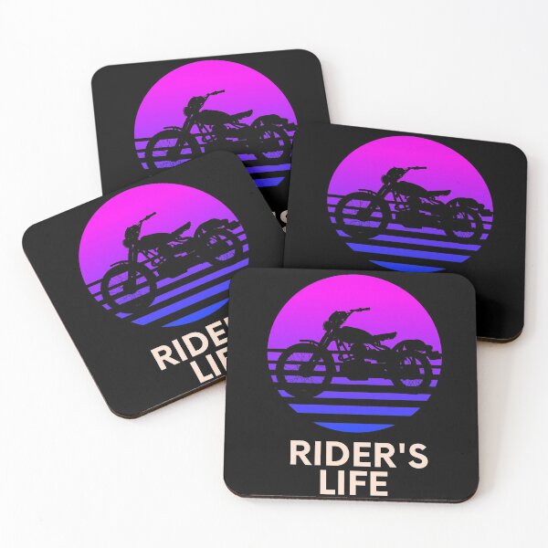 Item preview, Retro Rider's life helmet sticker for bikers| Motorcycle lovers designed and sold by ArtisticThings1.