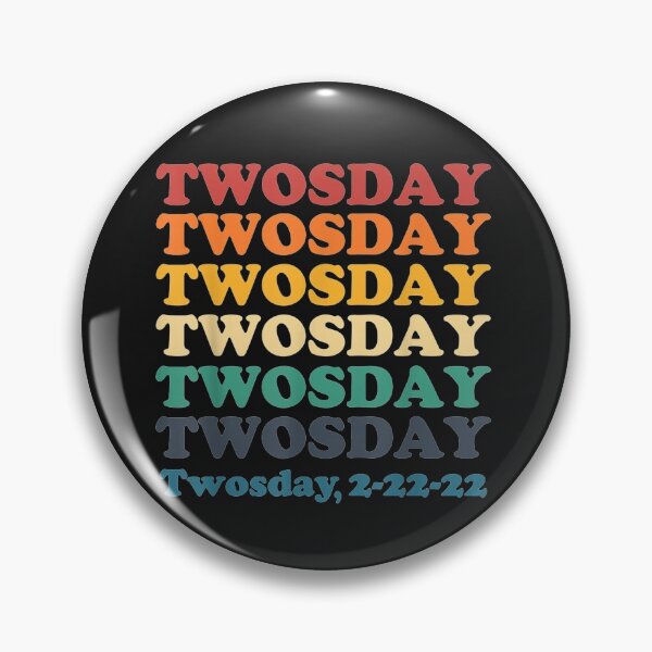 Item preview, Retro Twosday Tuesday February 22nd 2022 Funny 2_22_22 T-Shirt designed and sold by Kellner-Platt.