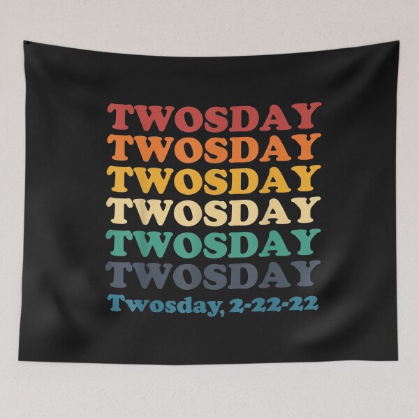Item preview, Retro Twosday Tuesday February 22nd 2022 Funny 2_22_22 T-Shirt designed and sold by Kellner-Platt.