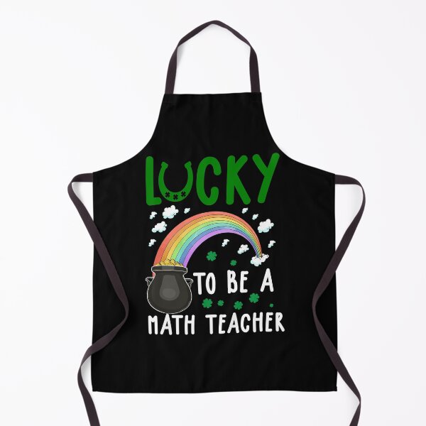 Item preview, Lucky To Be A Math Teacher designed and sold by dorisnnadiri.