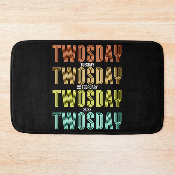 Item preview, Twosday Tuesday 22 February 2022 designed and sold by QlickDesign.