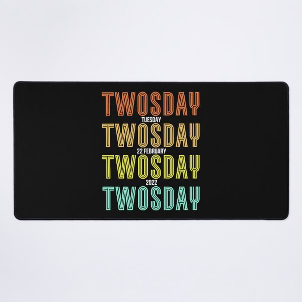 Item preview, Twosday Tuesday 22 February 2022 designed and sold by QlickDesign.