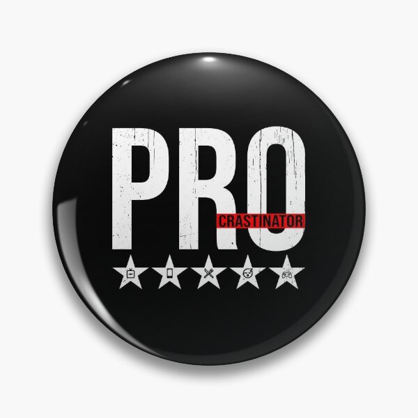 Item preview, Five-Star PROcrastinator designed and sold by Happy Puppy Print On Demand.
