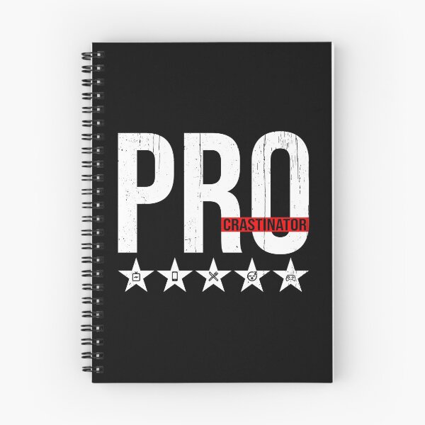 Item preview, Five-Star PROcrastinator designed and sold by Happy Puppy Print On Demand.