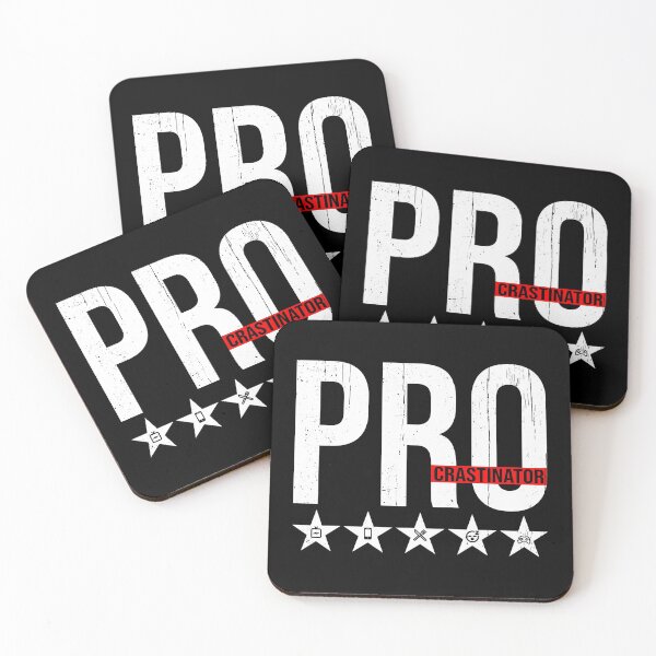 Item preview, Five-Star PROcrastinator designed and sold by Happy Puppy Print On Demand.