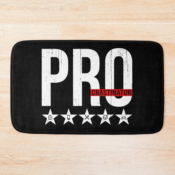 Item preview, Five-Star PROcrastinator designed and sold by Happy Puppy Print On Demand.