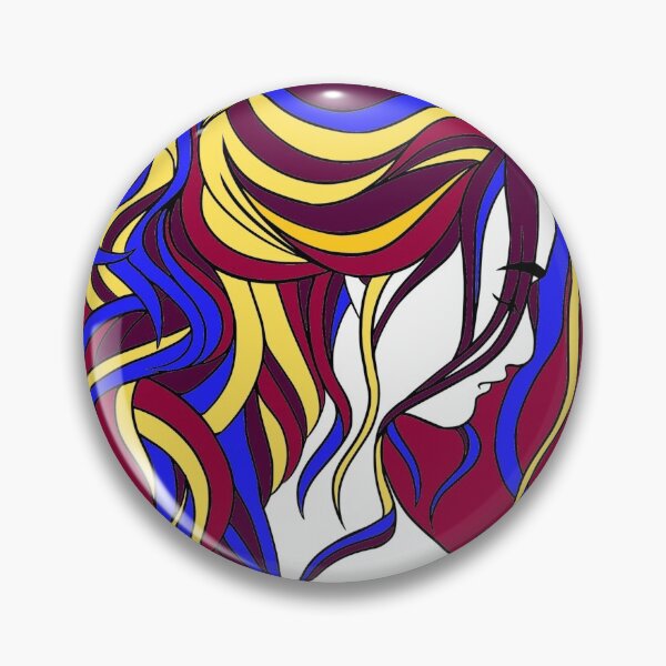 Item preview, Fashionista Burgundy Blue Gold designed and sold by RnssncCo.