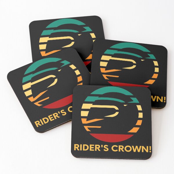 Item preview, Retro rider's crown helmet sticker for bikers| Motorcycle lovers designed and sold by ArtisticThings1.