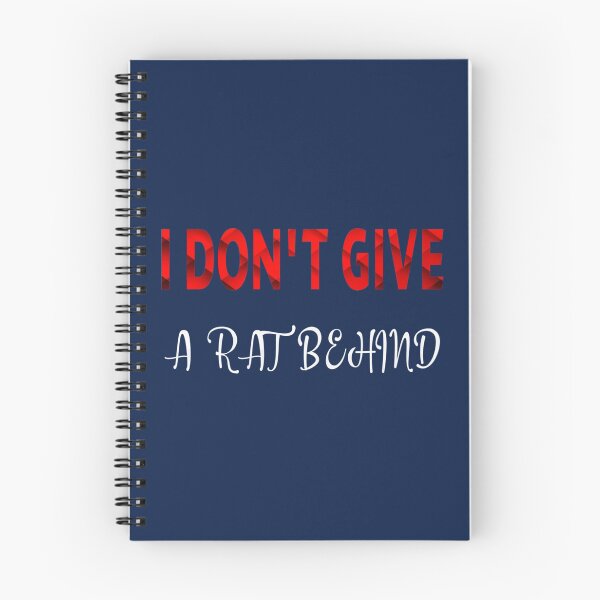 Item preview, I don_t give a rat behind   designed and sold by WVGritAndCoo.