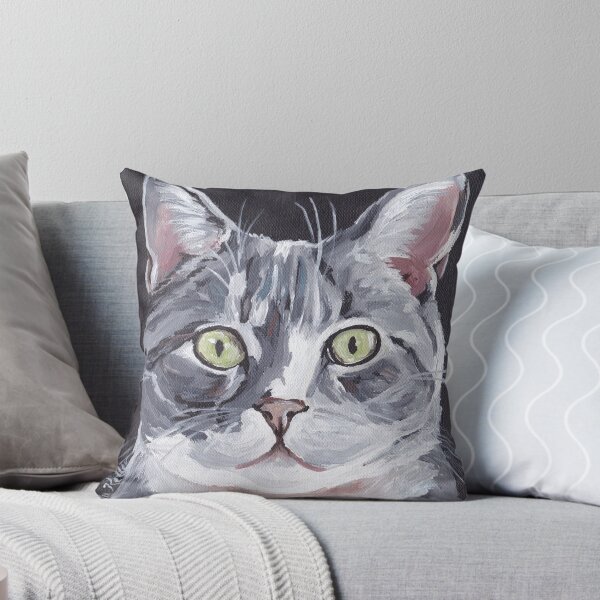 Item preview, Tabby cat   Art by Lee H Keller. designed and sold by leekellerart.