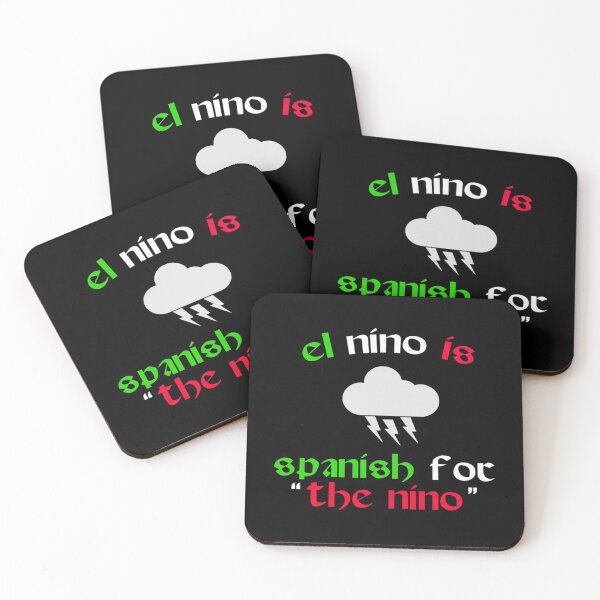 Item preview, El Nino Is Spanish For _quot_The Nino_quot_ - Chris Farley Quote   designed and sold by WVGritAndCoo.