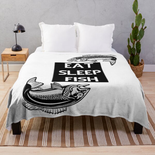Item preview, Eat sleep fish design Classic designed and sold by BibianafRossi.