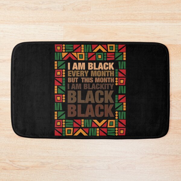 Item preview, I Am Black Every Month But This Month I Am Blackity Black Black - Vintage designed and sold by LounisArt.