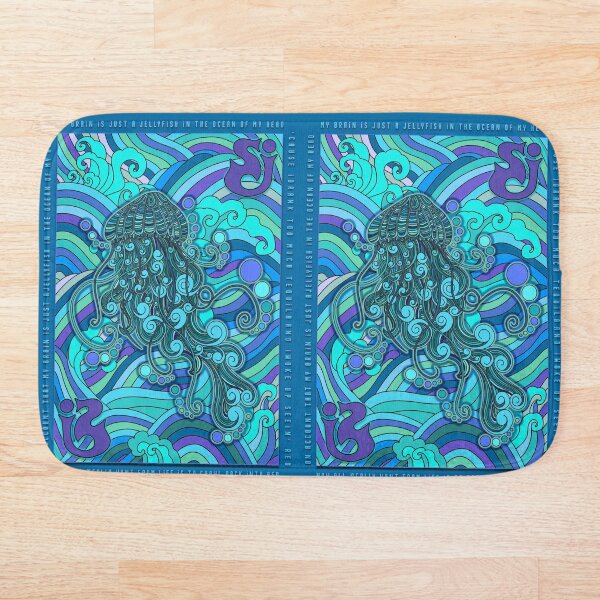 Item preview, SCI - String Cheese Incident - Psychedelic Jellyfish Jelly Fish Ocean of My Brain To Much Tequila designed and sold by Shayna Westfall.