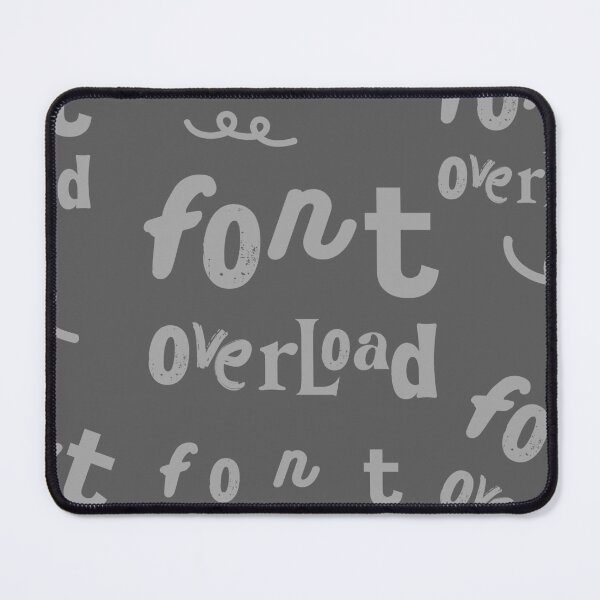 Item preview, Font overload  designed and sold by onum2018.