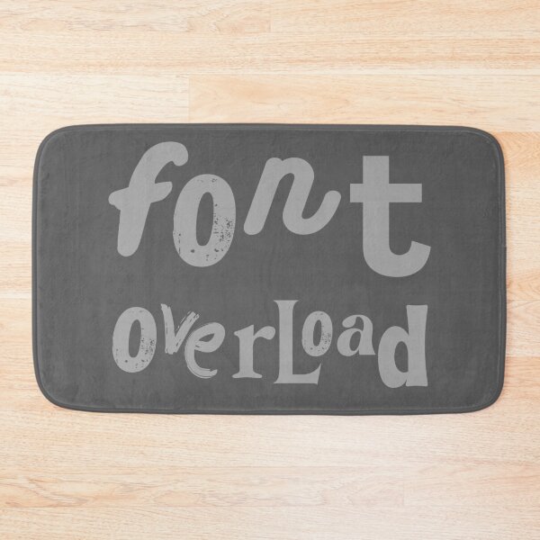 Item preview, Font overload  designed and sold by onum2018.