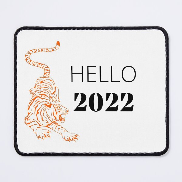 Item preview, Hello 2022 and tiger designed and sold by JAG2B.