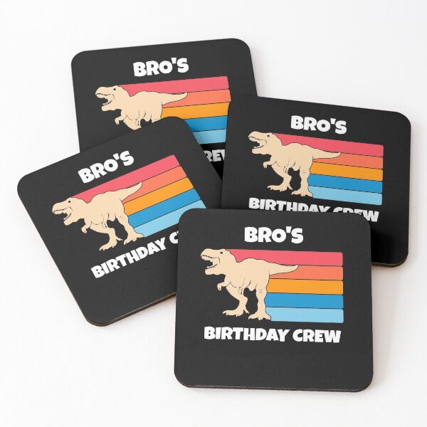Item preview, Bro's Birthday Crew. Birthday Boy Dinosaur design for boys.  designed and sold by 5lav.