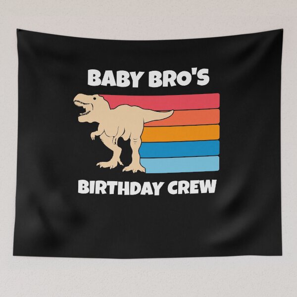 Item preview, Baby Bro's Birthday Crew. Birthday Boy Dinosaur design for boys.  designed and sold by 5lav.