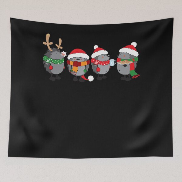 Item preview, Christmas hedgehogs designed and sold by DavidSmuda.