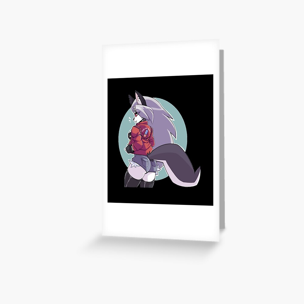 Helluva Boss Loona Greeting Card For Sale By Seyd Art Redbubble