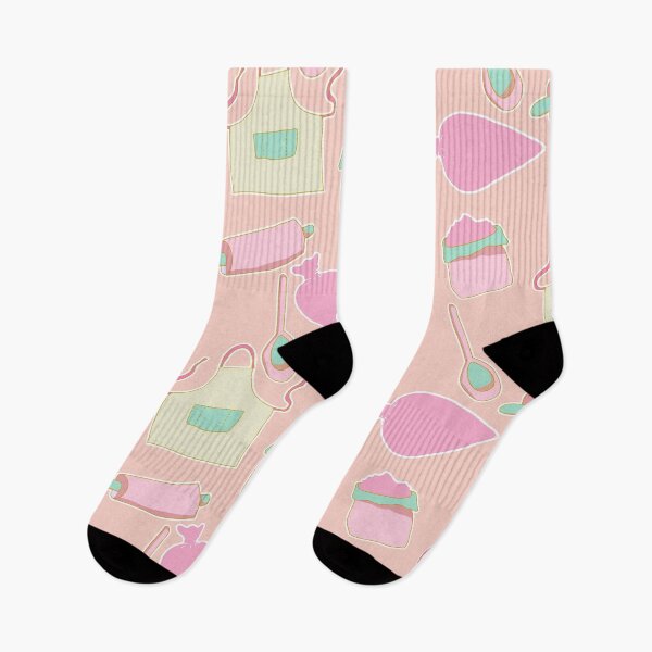 Item preview, Pink Baking Goods Pastel Pattern designed and sold by 22tenDesign.