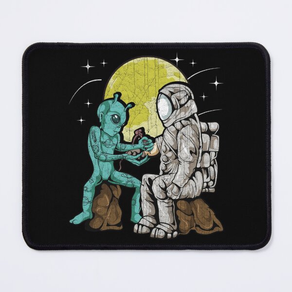 Item preview, Alien Inking Astronaut Tattoo Vintage Tattoo Artist designed and sold by JeffPriapiStore.