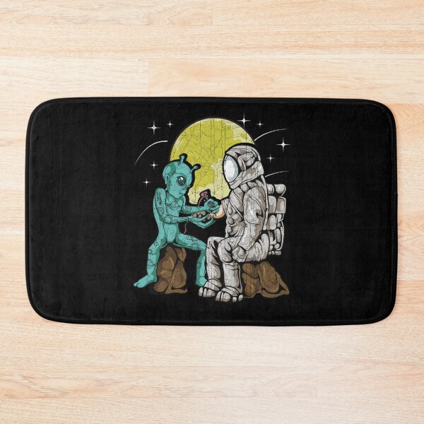 Item preview, Alien Inking Astronaut Tattoo Vintage Tattoo Artist designed and sold by JeffPriapiStore.