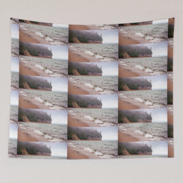 Item preview, Pictured Rocks - Miner's Beach designed and sold by Creatively Colette’s .