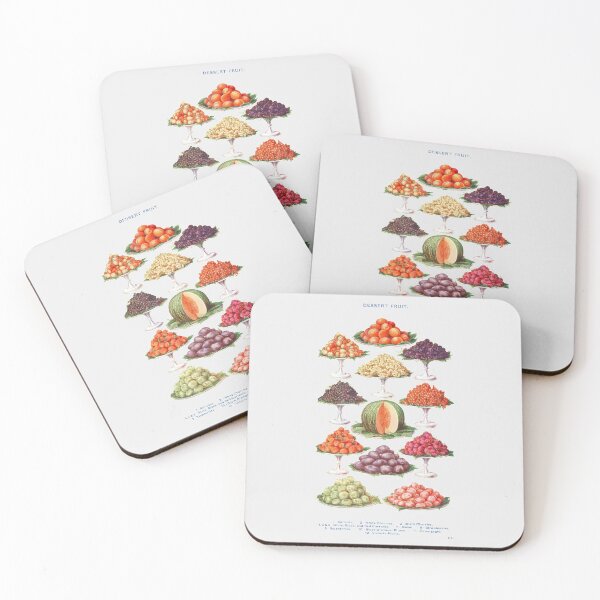 Item preview, Vintage Victorian Dessert Fruit Poster, designed and sold by Tamas Das.