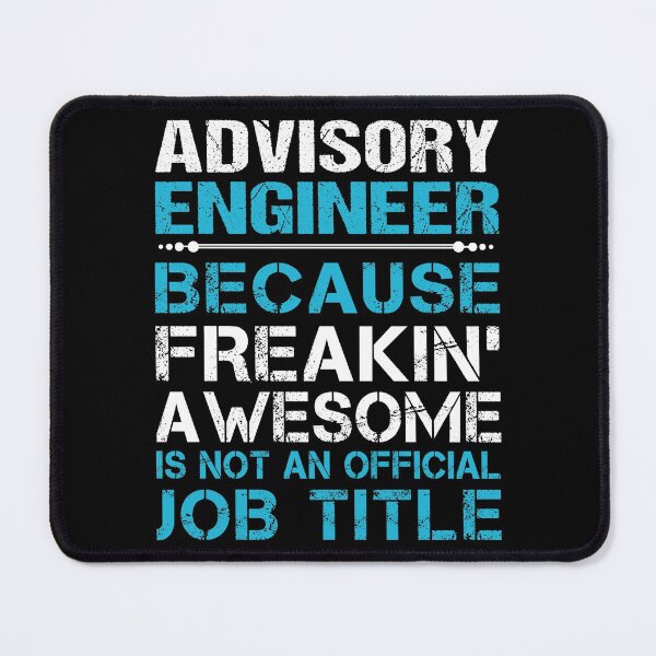 Item preview, Advisory Engineer T Shirt - Freaking Awesome Job Gift Item Tee designed and sold by oetate4774.