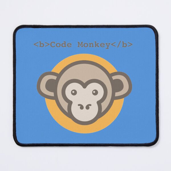 Item preview, Code Monkey Sticker designed and sold by MarcelZschirpe.