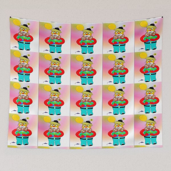 Artikelvorschau, Clown - Children pillow entworfen und verkauft von Roswitha Lorz.
